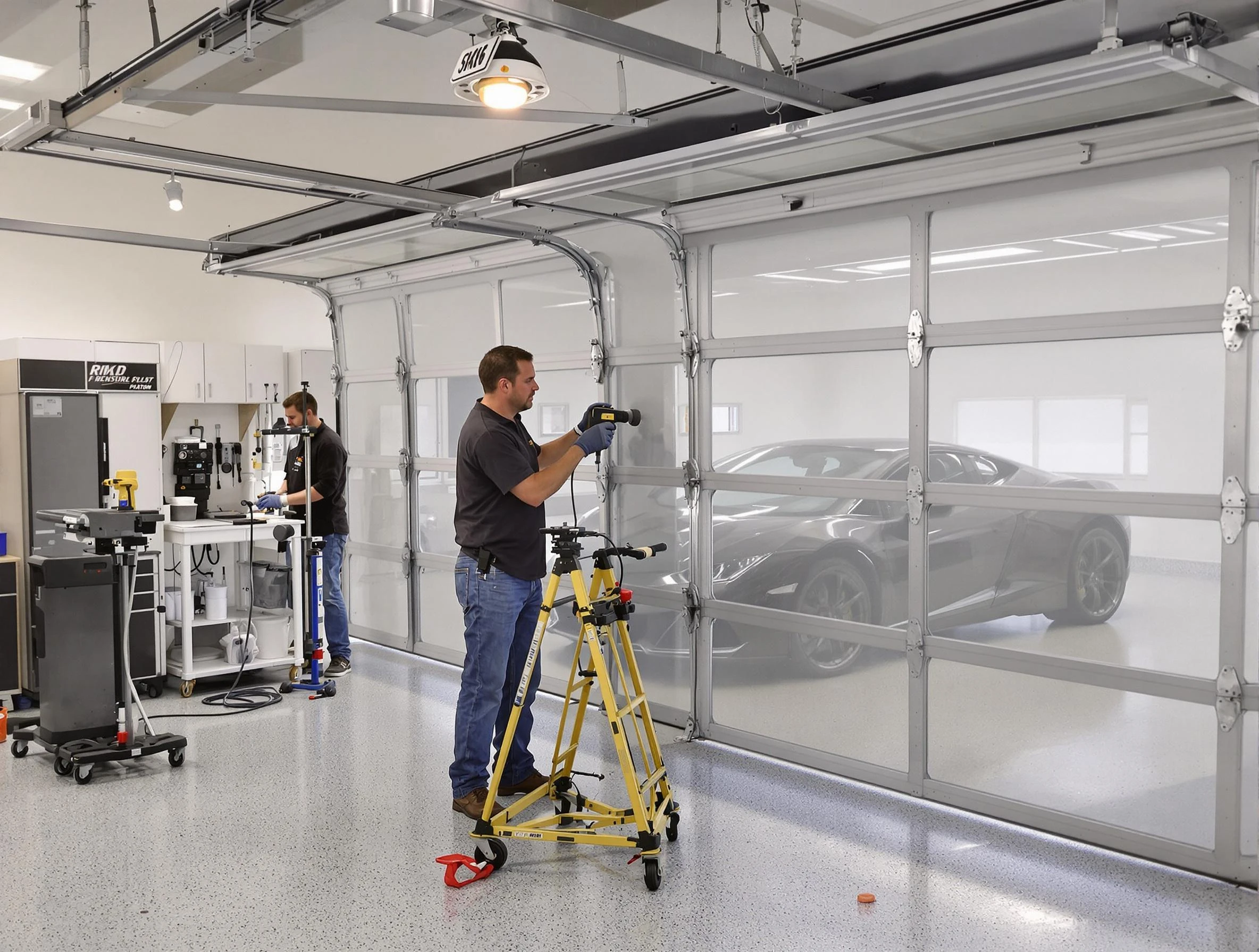 Garage Door Dents Repair in West Valley City