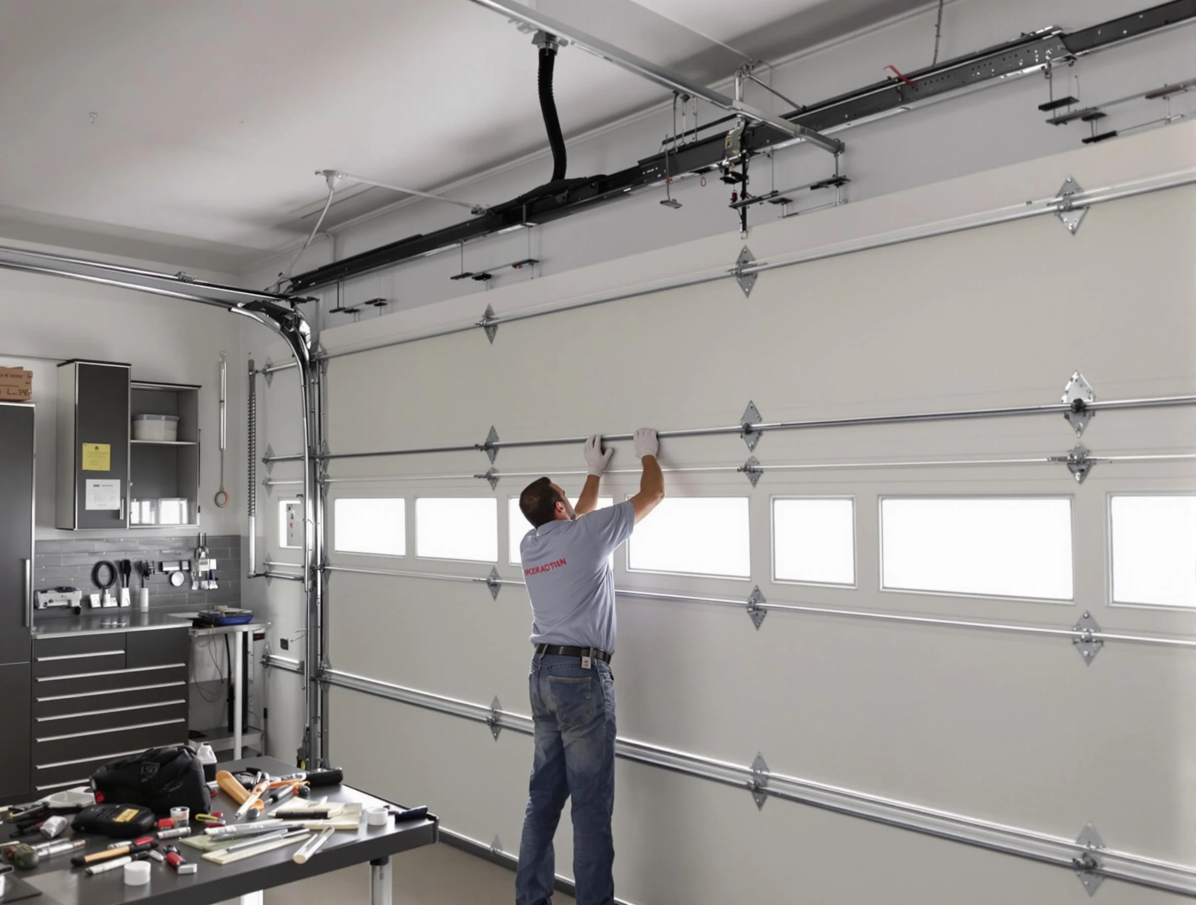 Garage Door Track Repair in West Valley City