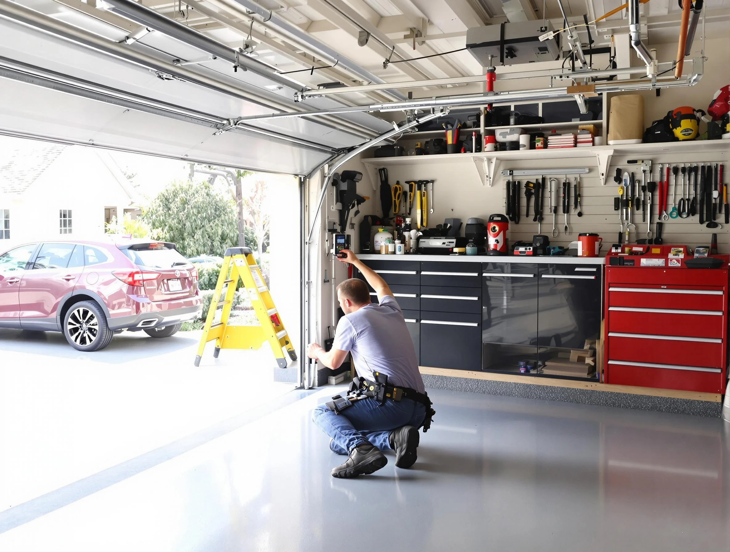 Local garage door repair service by West Valley City Garage Door Repair in West Valley City